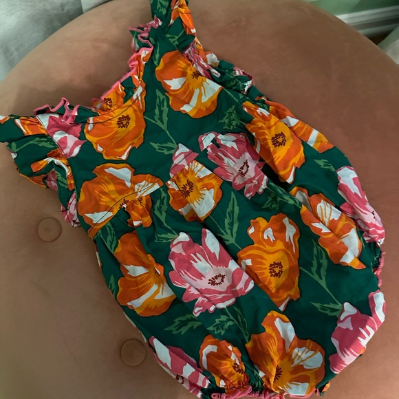 Pink Chicken floral Jennifer bubble - Picture 3 of 6